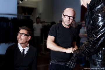 Dolce & Gabbana ritratti da Armando Rotoletti
